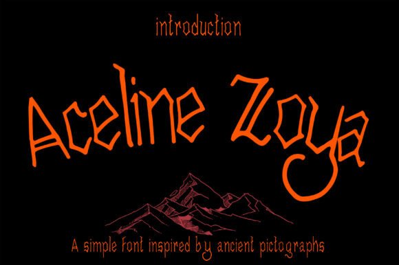 Aceline Zoya Typeface for Bold Campaigns