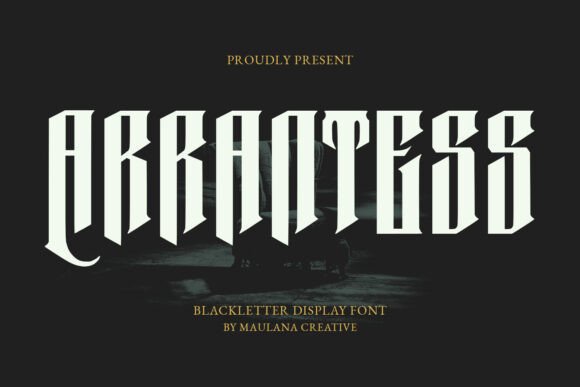 Arrantess: The Bold Blackletter Font for Crafters