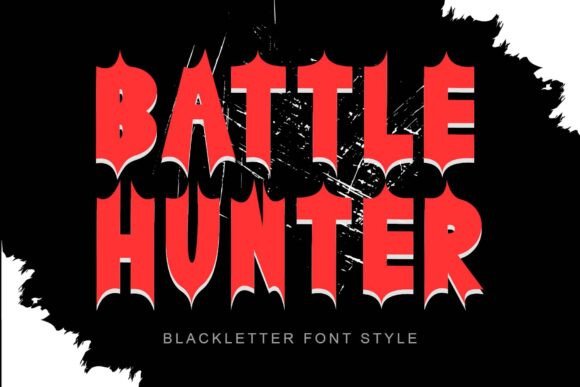 Battle Hunter: The Blackletter Font for Bold Branding