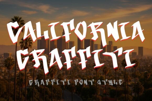 California Graffiti: A Unique Elegant Graffiti Font
