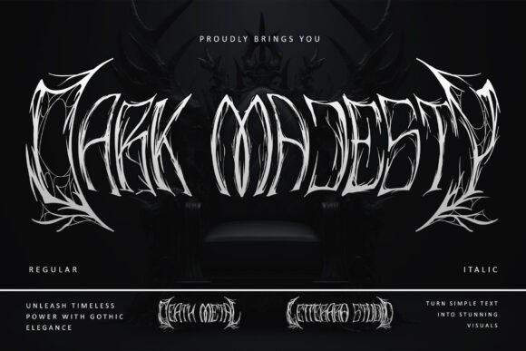 Dark Majesty Typeface Review for Bold Branding