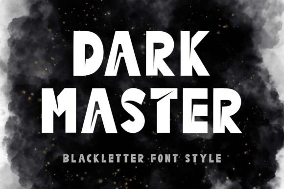 Dark Master: A Modern Blackletter Typeface for Editorial Design