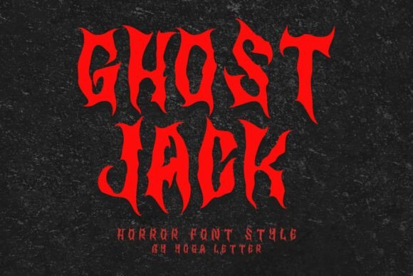 Ghost Jack: A Bold Blackletter Font for Branding