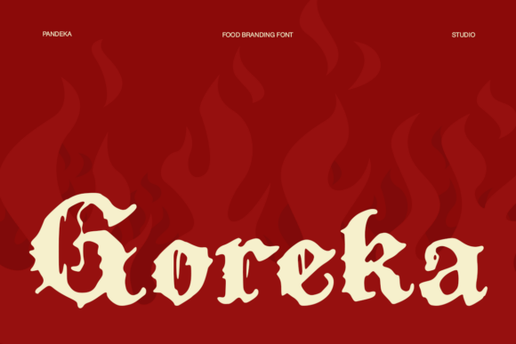 Goreka: A Bold Gothic Font for Branding