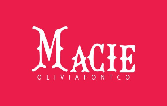 Macie: The Romantic Blackletter Font for Crafters