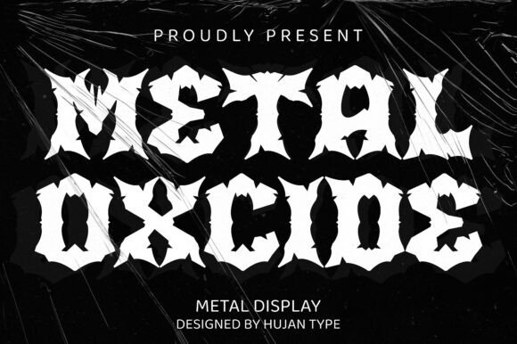 Metaloxcide Typeface for Bold Maker Branding
