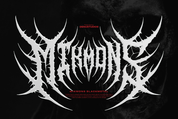 Mikmons: A Bold Blackletter Font for Editorial Design
