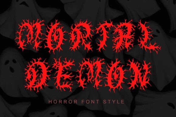 Mortal Demon: A Fierce Display Font for Bold Brands