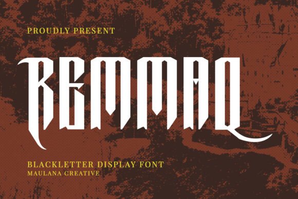 Remmaq Font for Bold Craft Branding