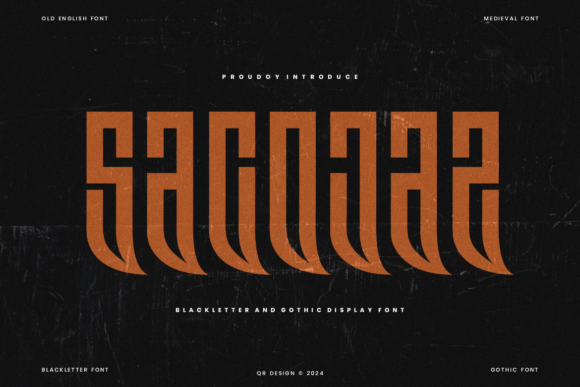 Sacojaz Font for Bold Brand Identity