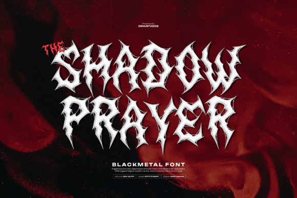 Shadow Prayer: A Black Metal Font Review