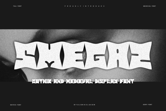 Smegaz Typeface for Bold Digital Branding