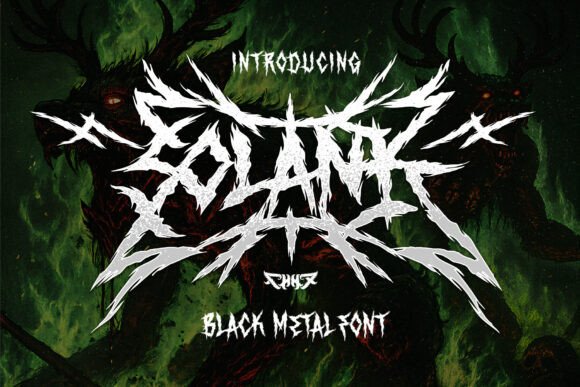 Solank: The Bold Blackletter Font for Your Brand