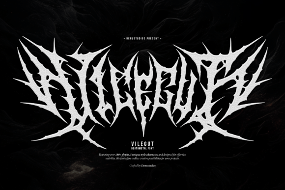 Vilegut Font Review for Bold Branding