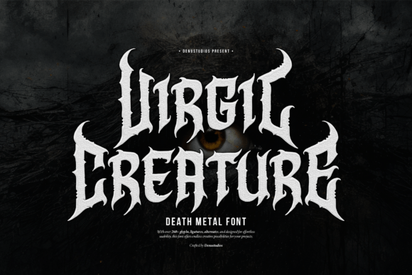 Virgil Creature Font for Bold Web Headers