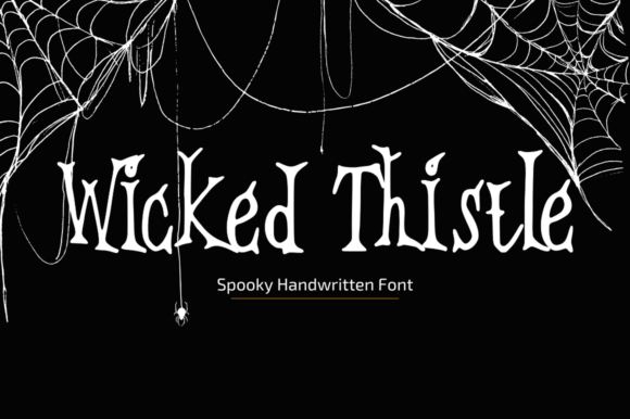 Wicked Thistle Font for Digital Design