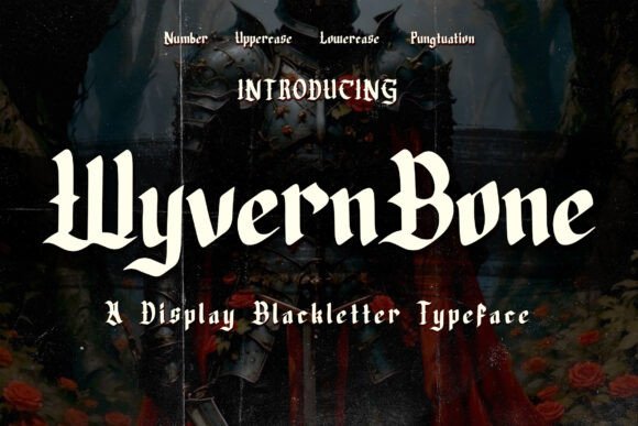 Wyvern Bone Typeface for Bold Digital Branding