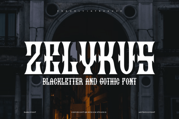 Zelykus Font for Bold Web Headlines
